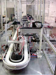 automated platen transfer system for automatic assembly