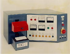 Simple test machine for electrical and safety testing of a domestic socket outlet.