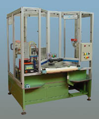 automatic assembly system for metal parts